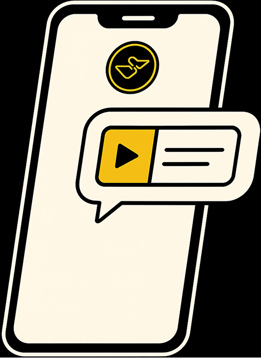 Text any link